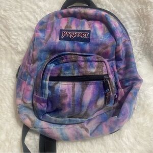 Jansport Mini Multicolor Backpack with Front Pocket